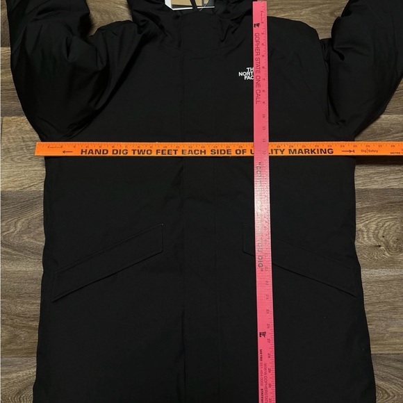 The North Face Explore Farther Parka TNF Black Men Size Large 600 Down Fill NWT - Picture 13 of 14